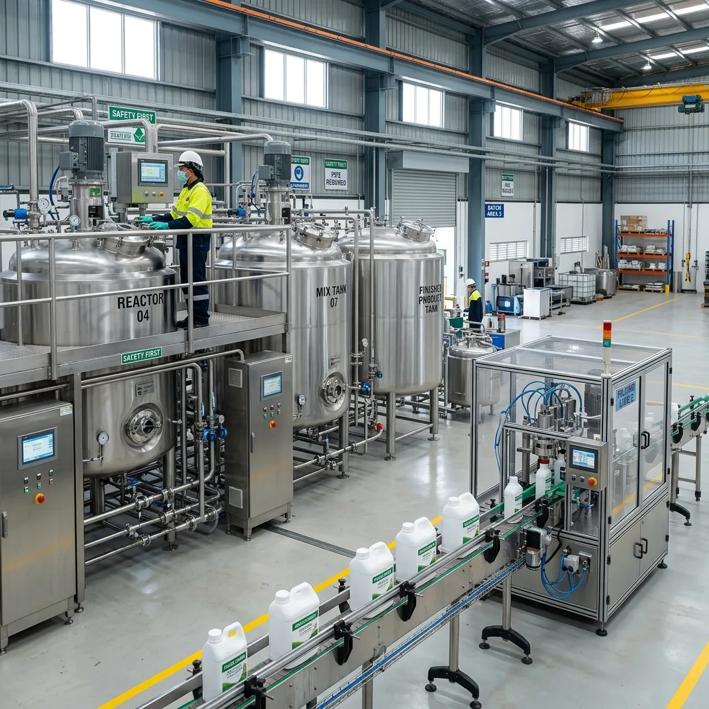Pesticides facility