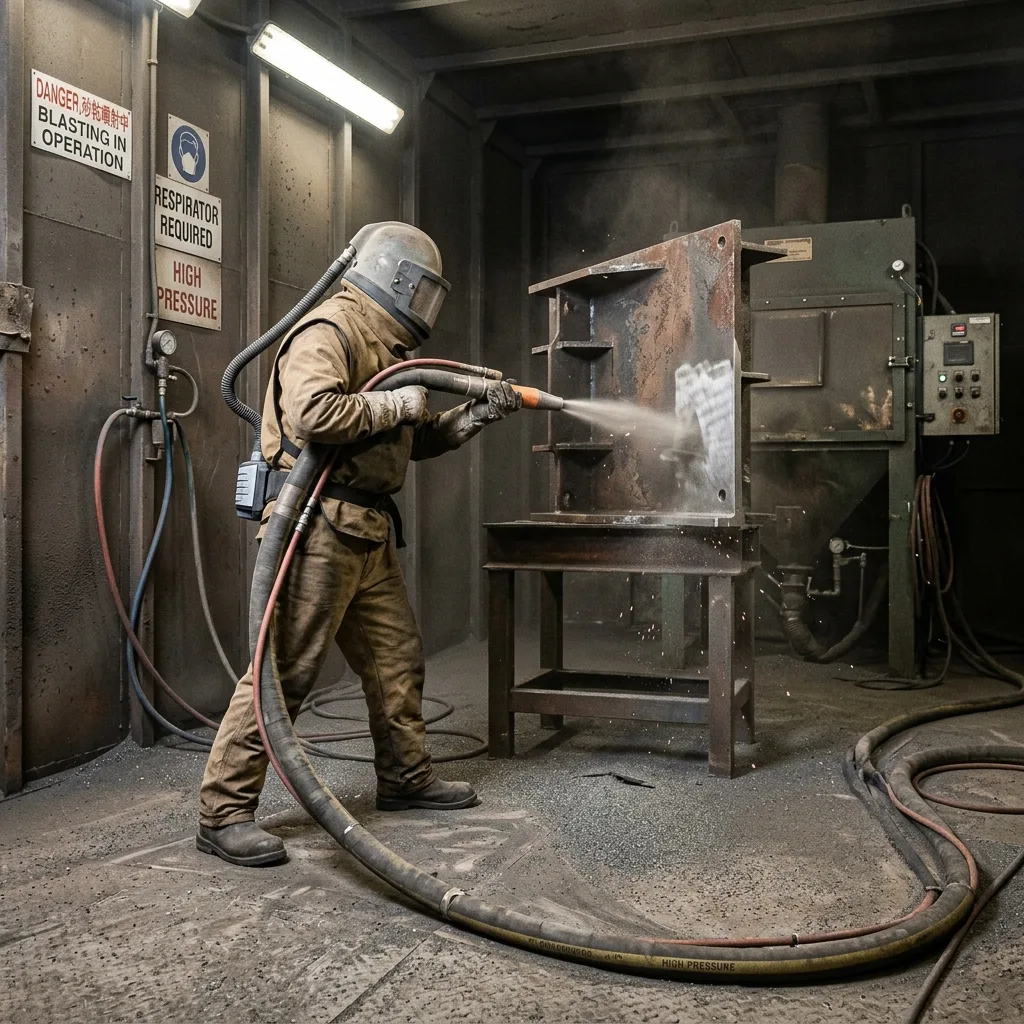 Sand Blasting facility